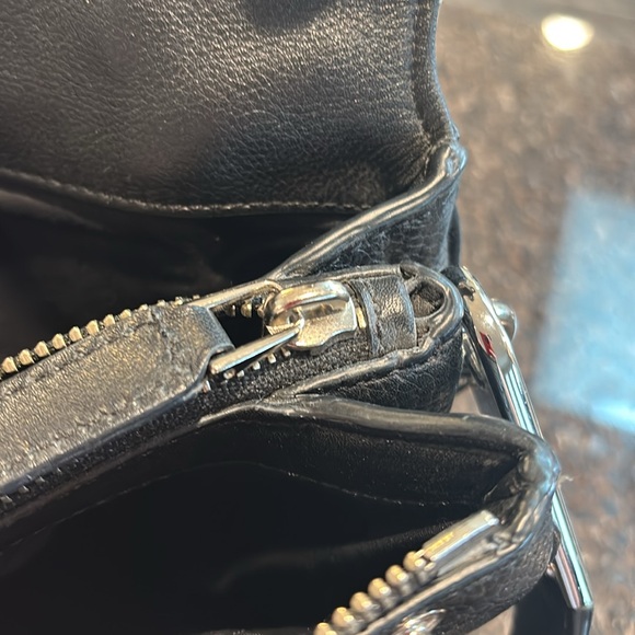 Flash sale🔥MARC BY MARC JACOBS STANDARD SUPPLY WORKWEAR blk leather Shoulder bag - Picture 13 of 16